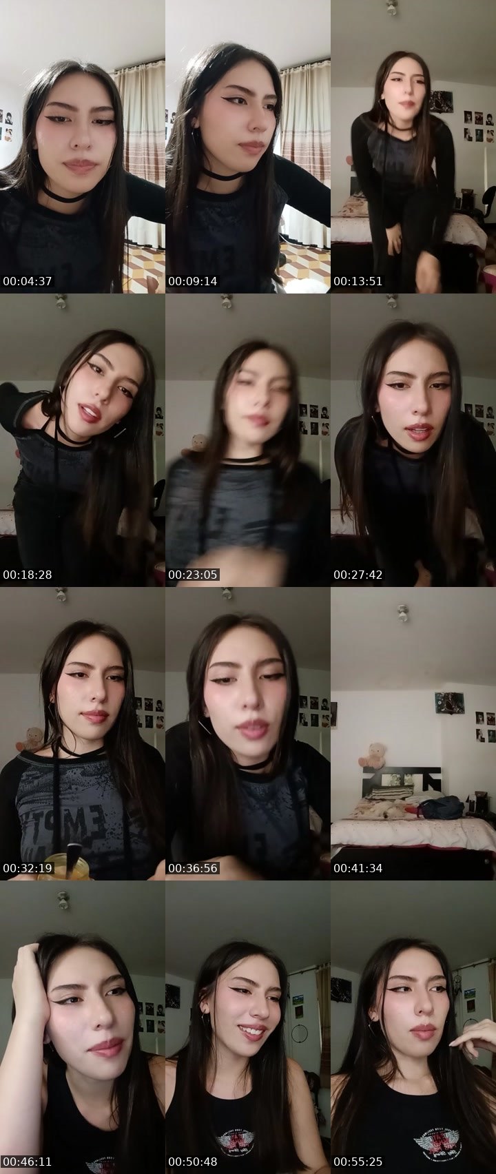 Contact-sheet preview of 🦋💫 Mila_22's Liveme recording