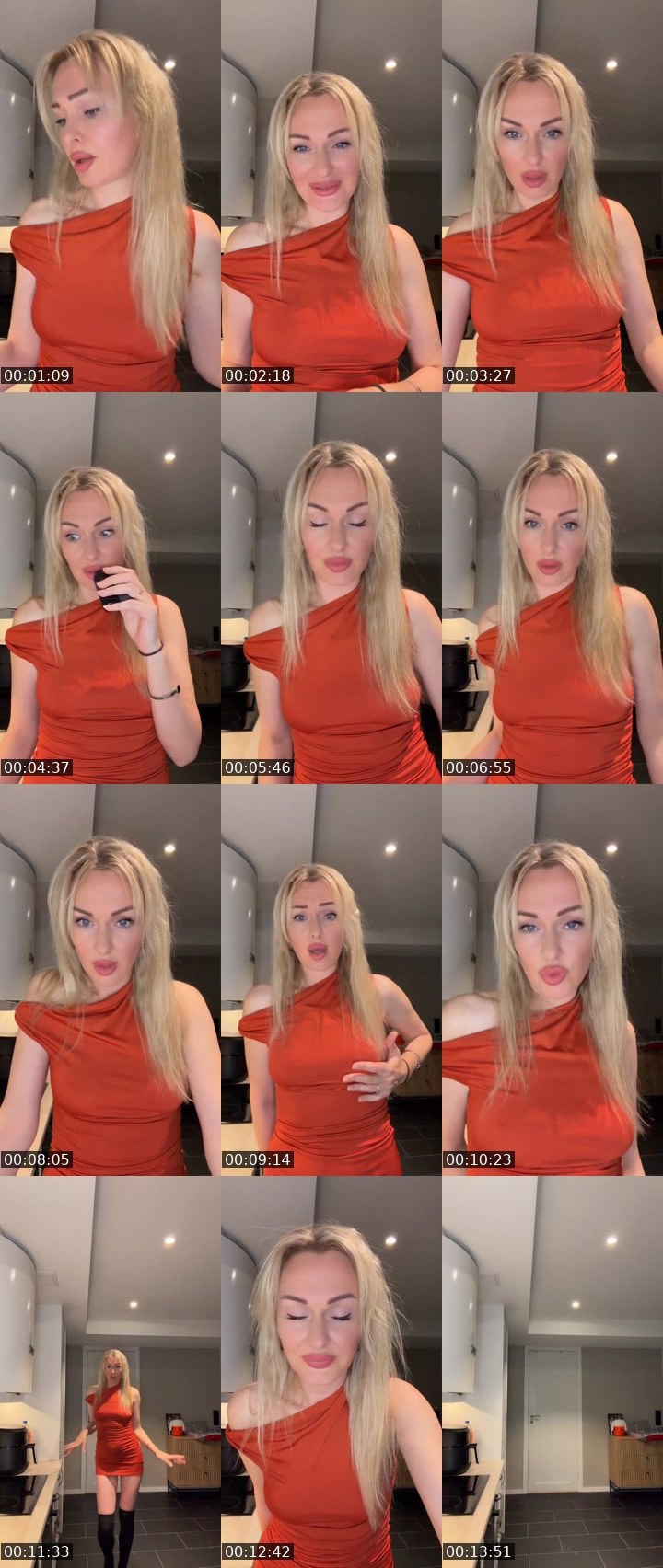 Contact-sheet preview of Kseniya💙💛's Liveme recording