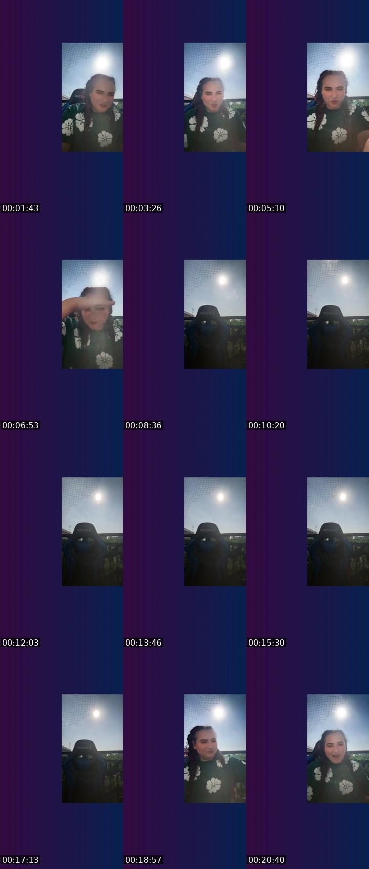 Contact-sheet preview of 🏛️Promz🍀🔆's Liveme recording