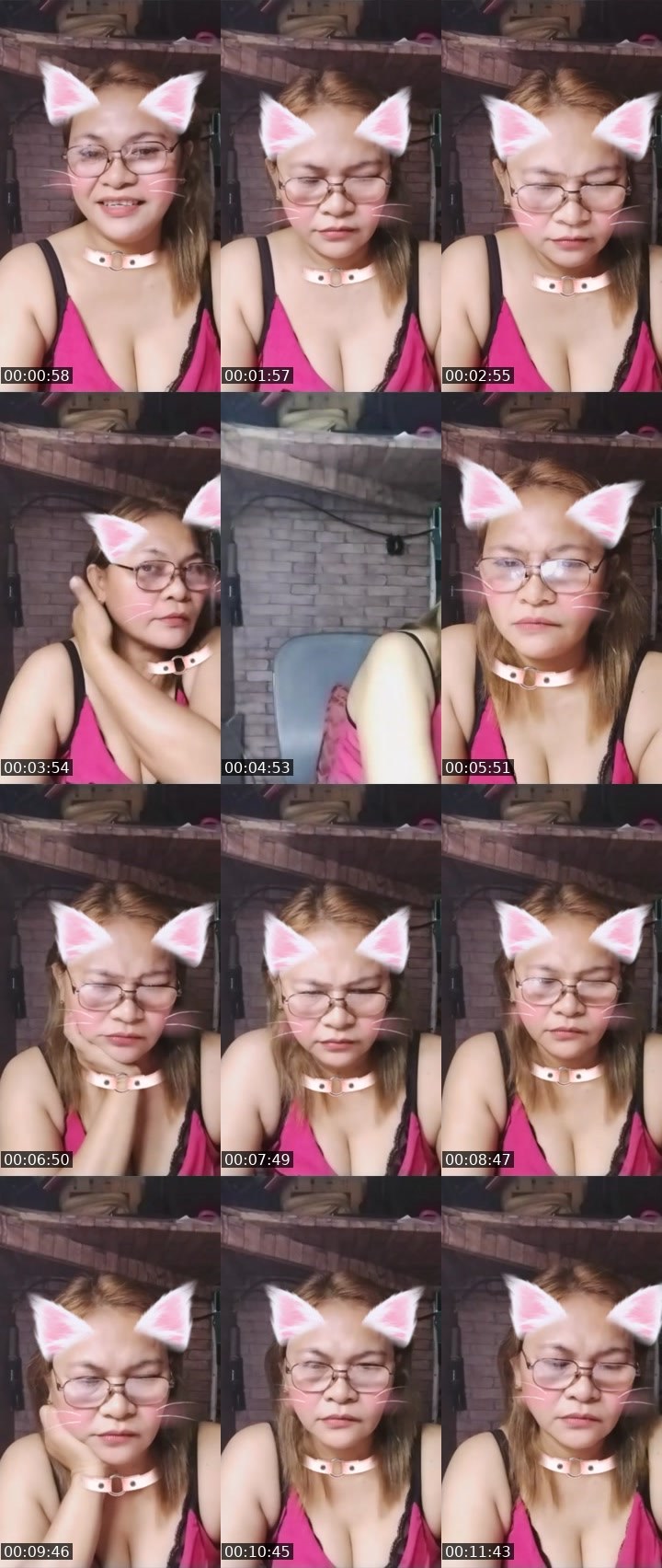 Contact-sheet preview of ℹ️ㄥ卂ⅅㄚ乃ΘȘȘ's Liveme recording