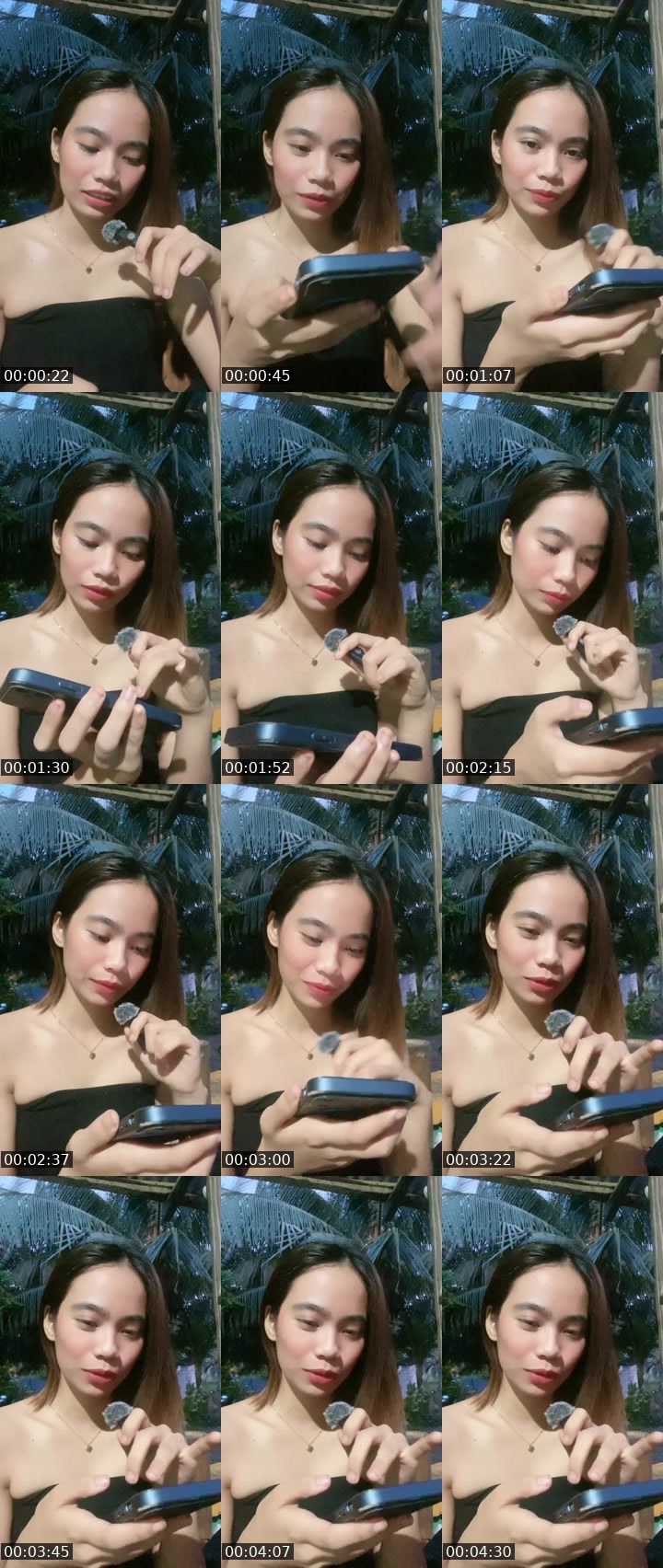 Contact-sheet preview of 👸Zeia🧚's Liveme recording