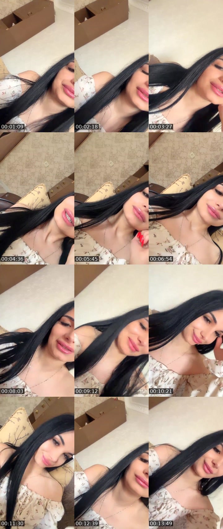 Contact-sheet preview of Miliii💕💕's Liveme recording