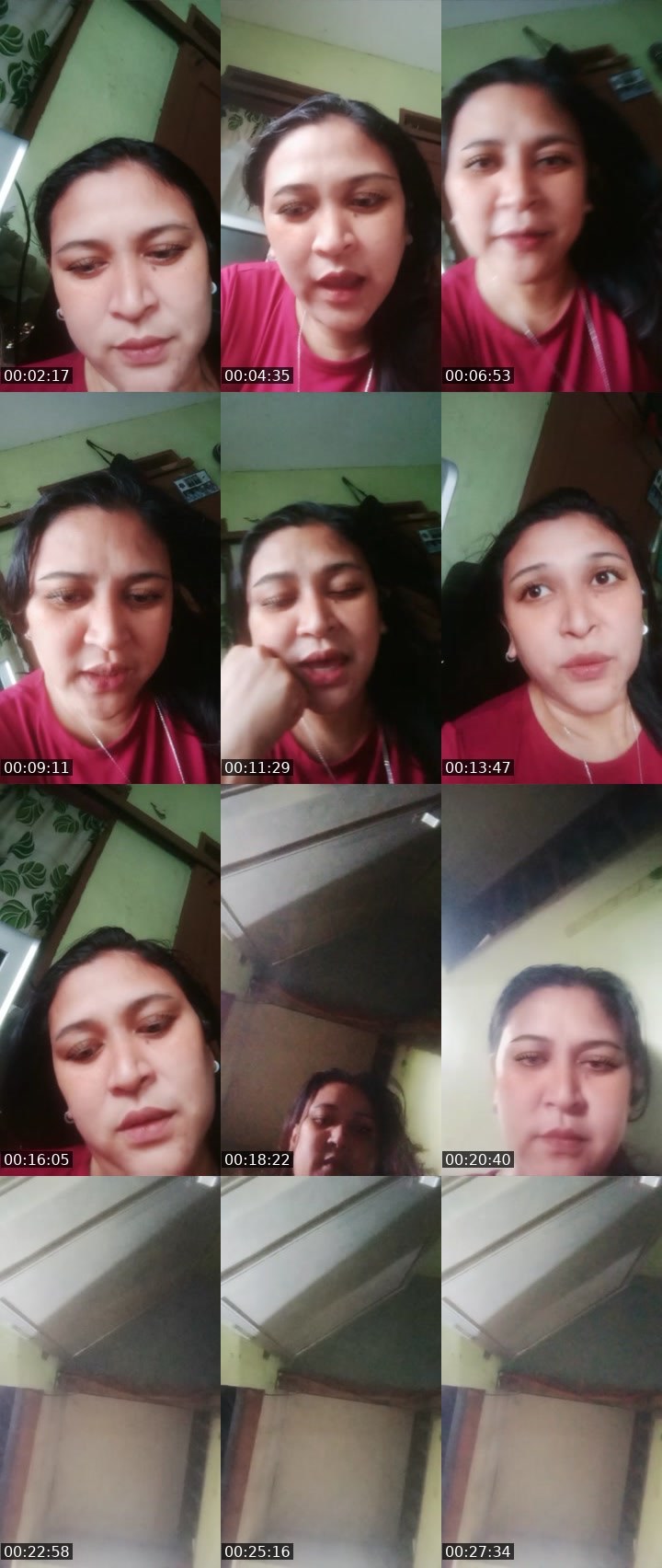 Contact-sheet preview of 👑Jherelyn🦢(NP)'s Liveme recording