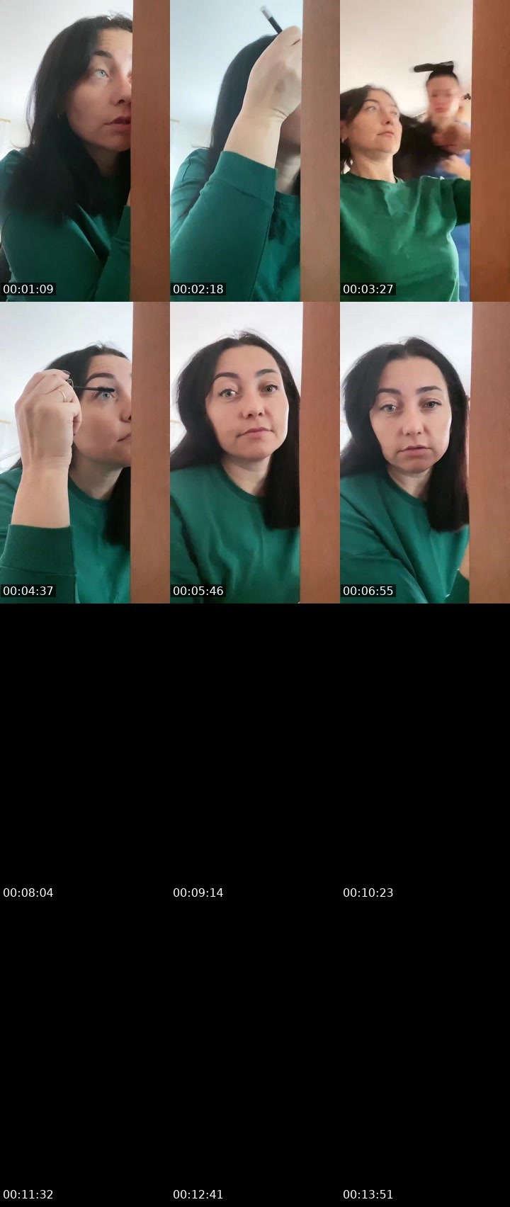 Contact-sheet preview of Mom Katya's Liveme recording
