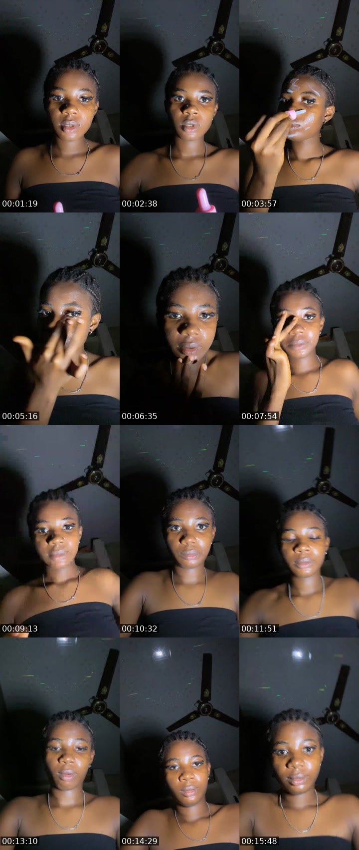 Contact-sheet preview of Berttie5's Liveme recording