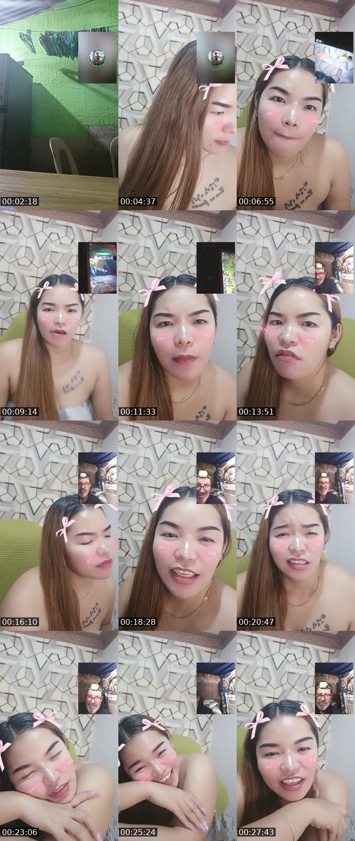 Contact-sheet preview of 🥨🌶JULZ28 🍀's Liveme recording