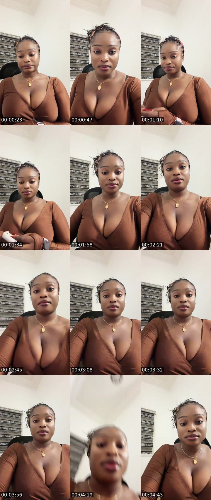 Contact-sheet preview of Shugar😋🍭's Liveme recording
