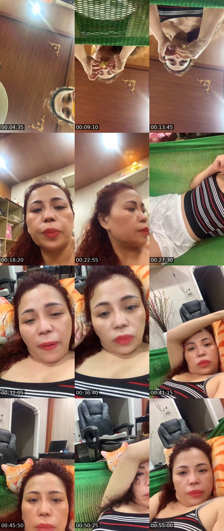 Contact-sheet preview of Sosad's Liveme recording