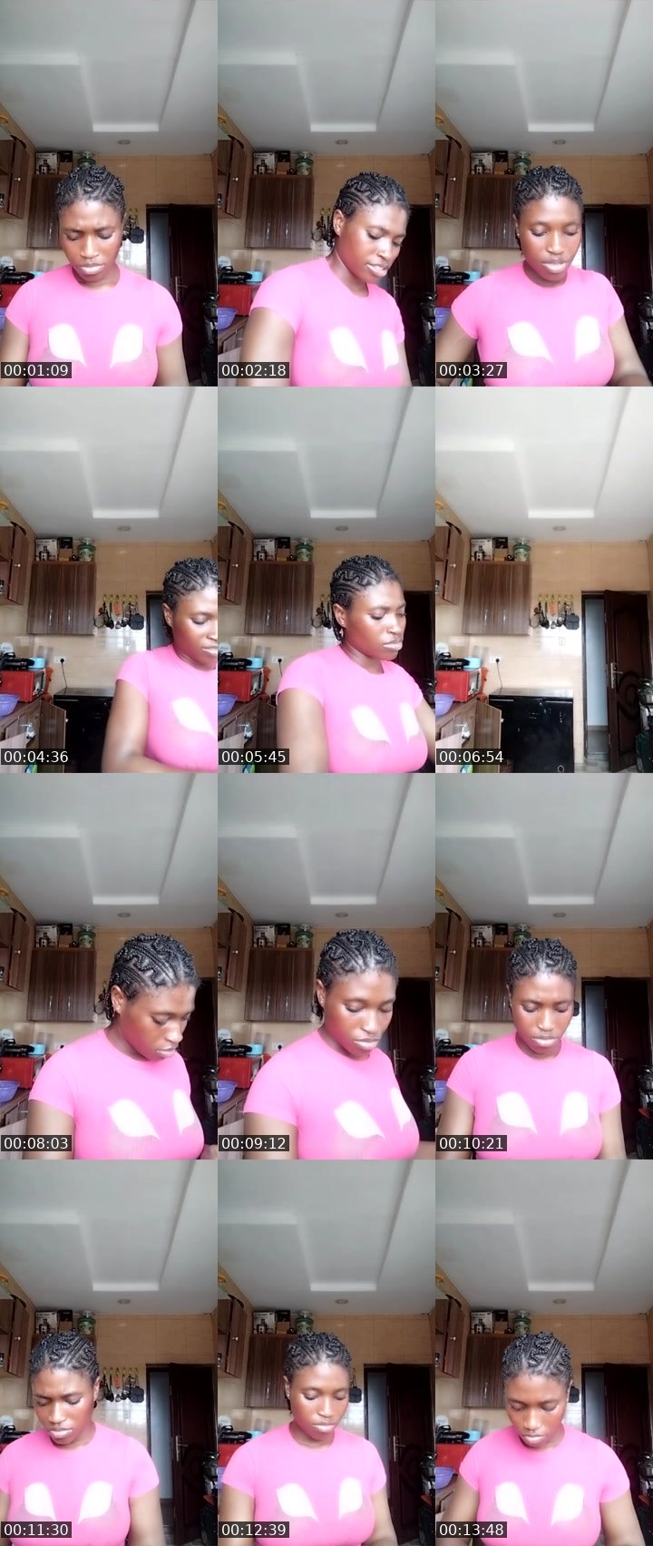 Contact-sheet preview of pretty berty's Liveme recording