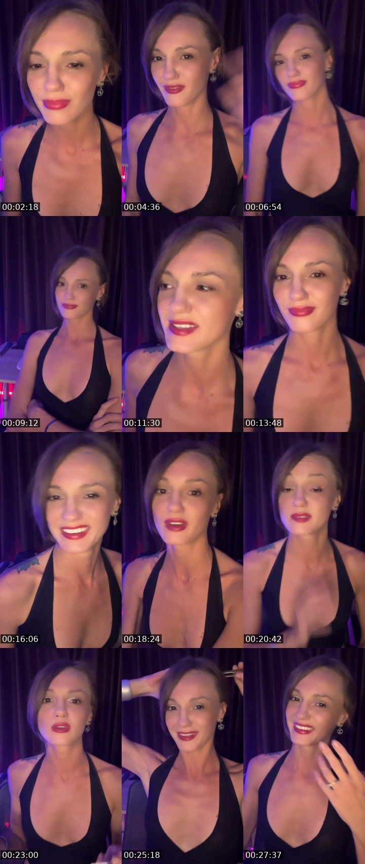 Contact-sheet preview of 𝓔𝓵𝓪🌺's Liveme recording