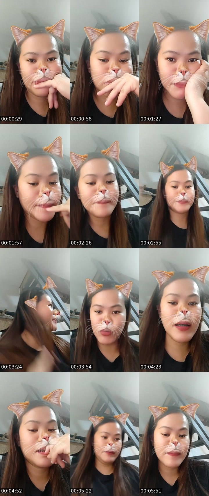 Contact-sheet preview of TA Ghost Angel - NP's Liveme recording