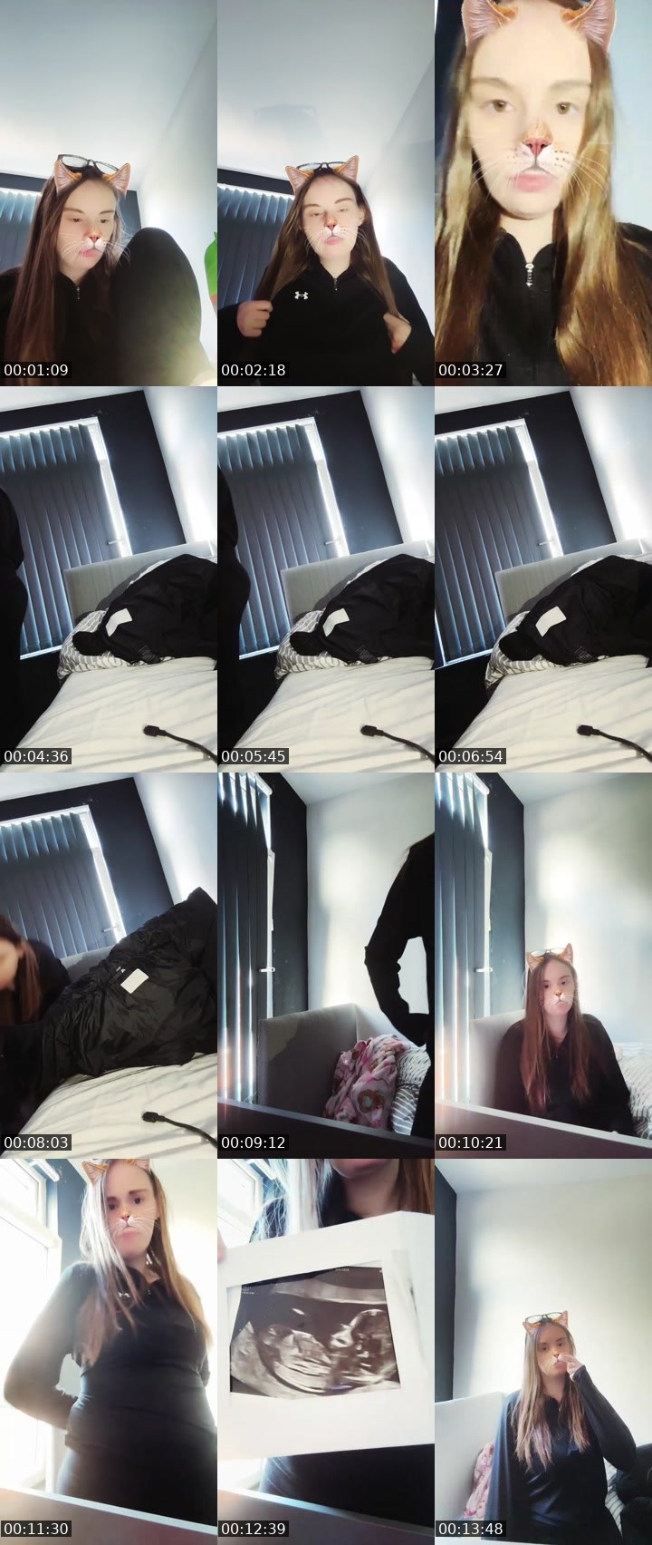 Contact-sheet preview of Emily🎧's Liveme recording