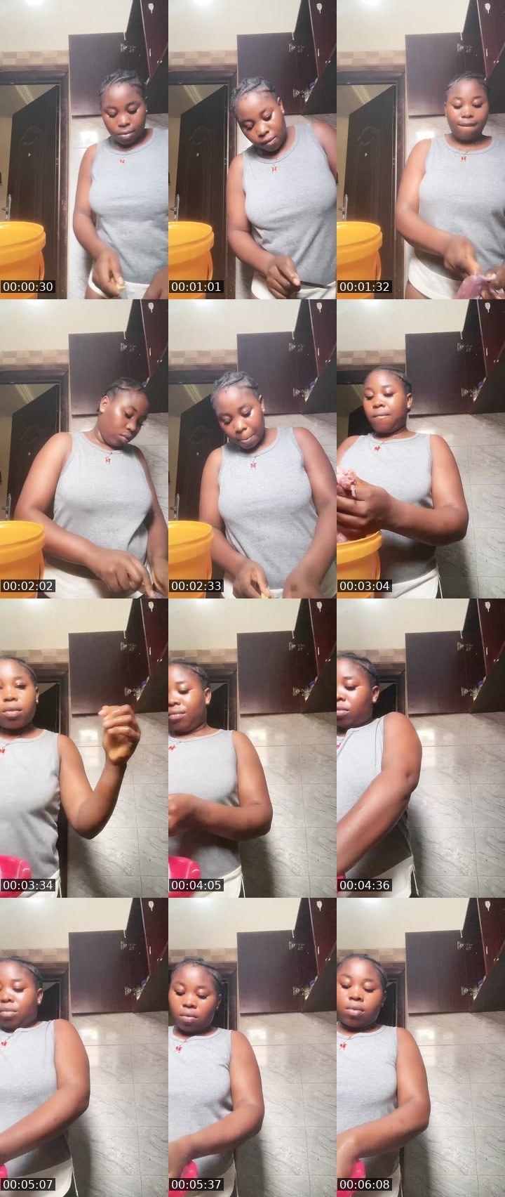 Contact-sheet preview of 6k🏦Baby sandra🍫🦋's Liveme recording
