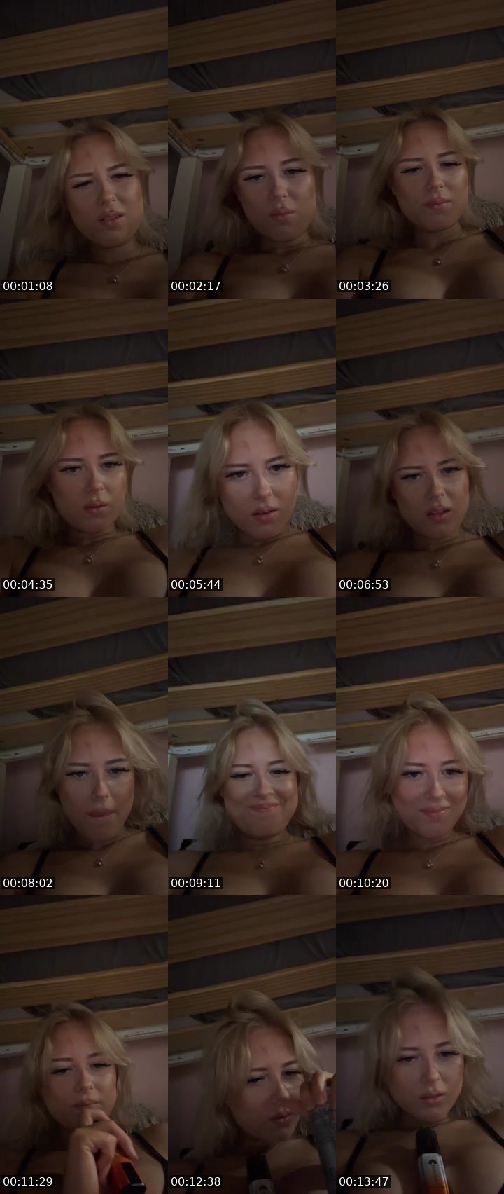 Contact-sheet preview of tanisha.mx8's Liveme recording