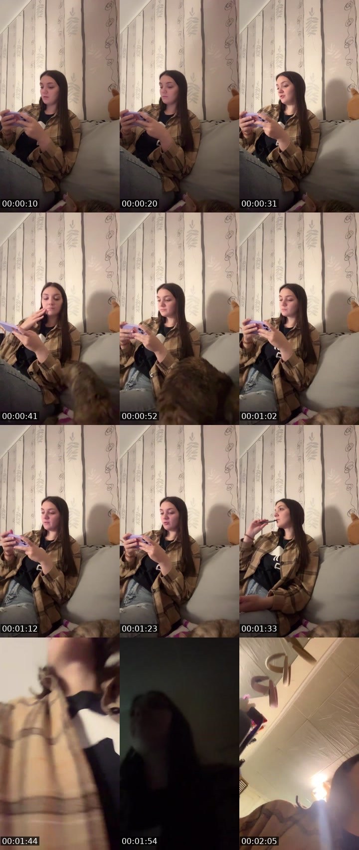 Contact-sheet preview of Dorina🎀's Liveme recording