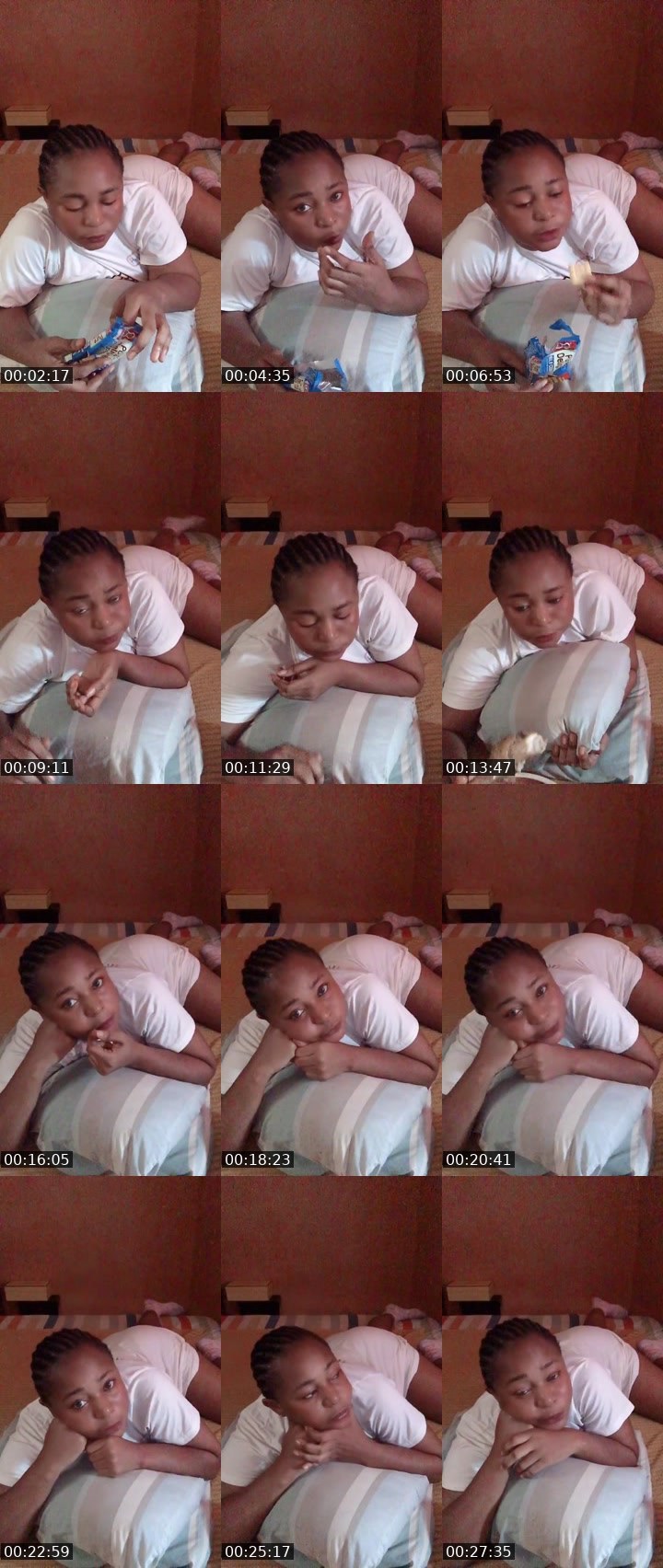 Contact-sheet preview of 🍕Mira💎💦💤's Liveme recording