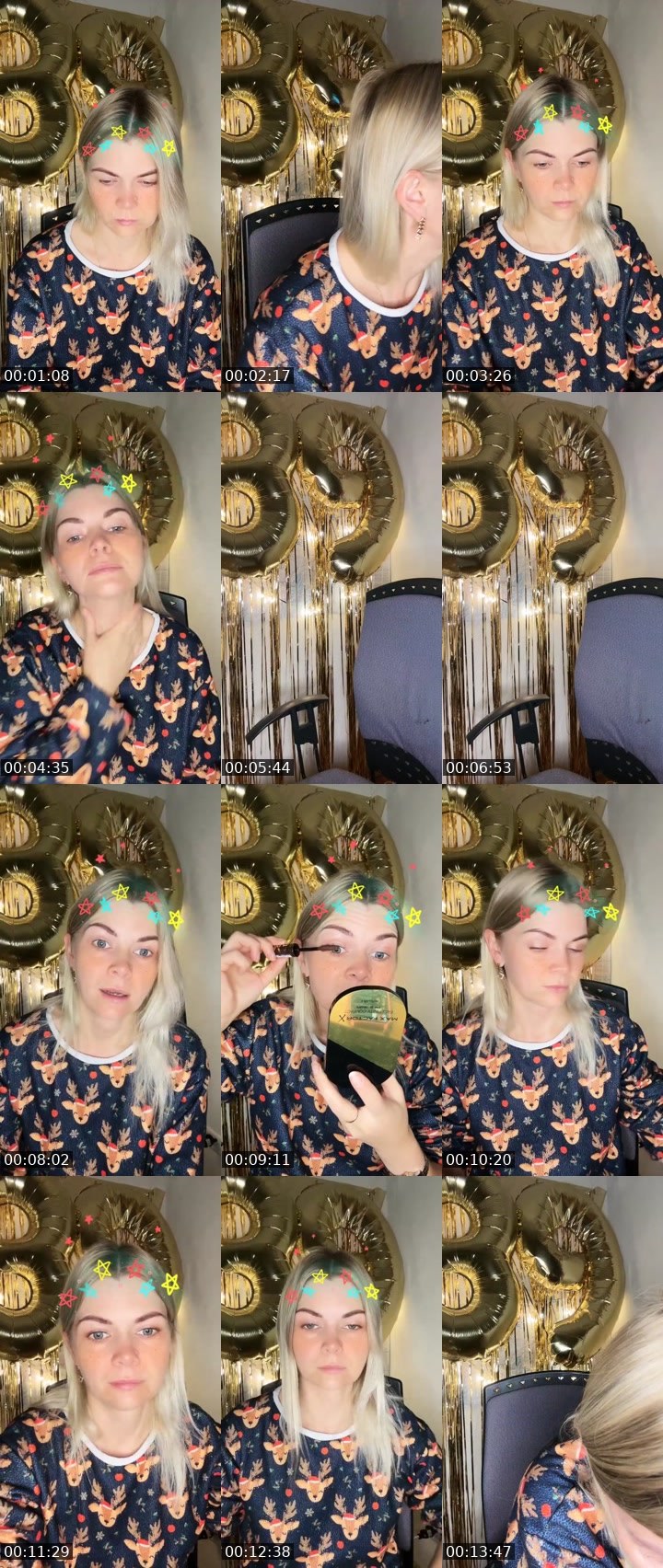 Contact-sheet preview of 🐨HELEN ㋡19🏔️'s Liveme recording