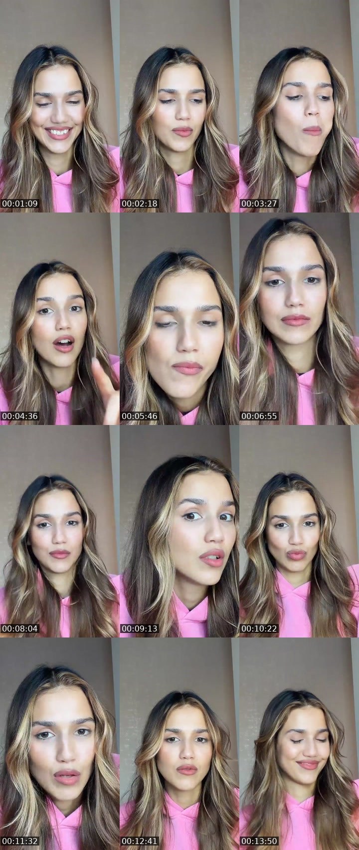 Contact-sheet preview of 👑TATI👑's Liveme recording