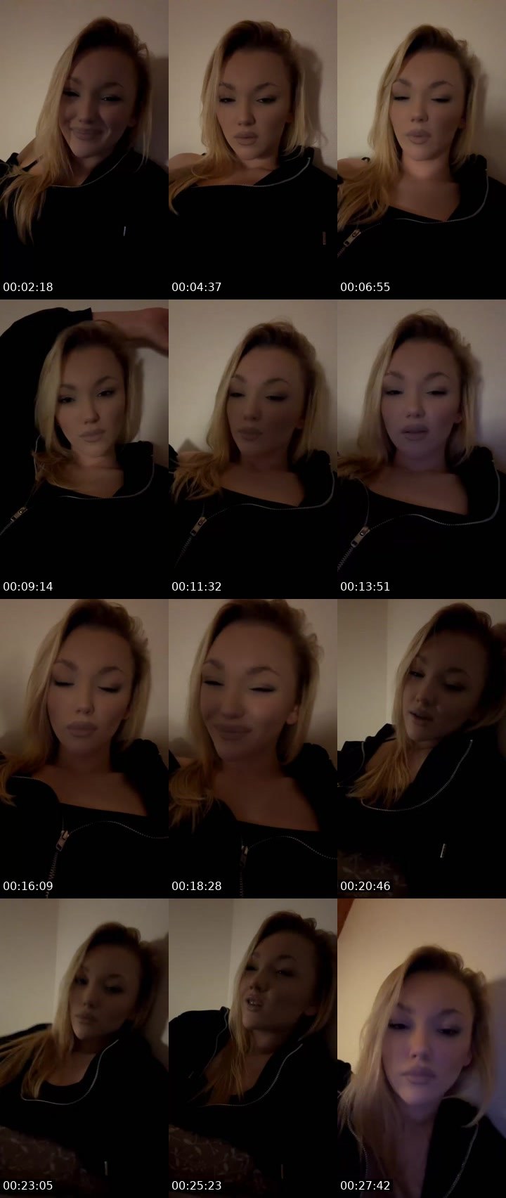 Contact-sheet preview of Essanta🖤's Liveme recording
