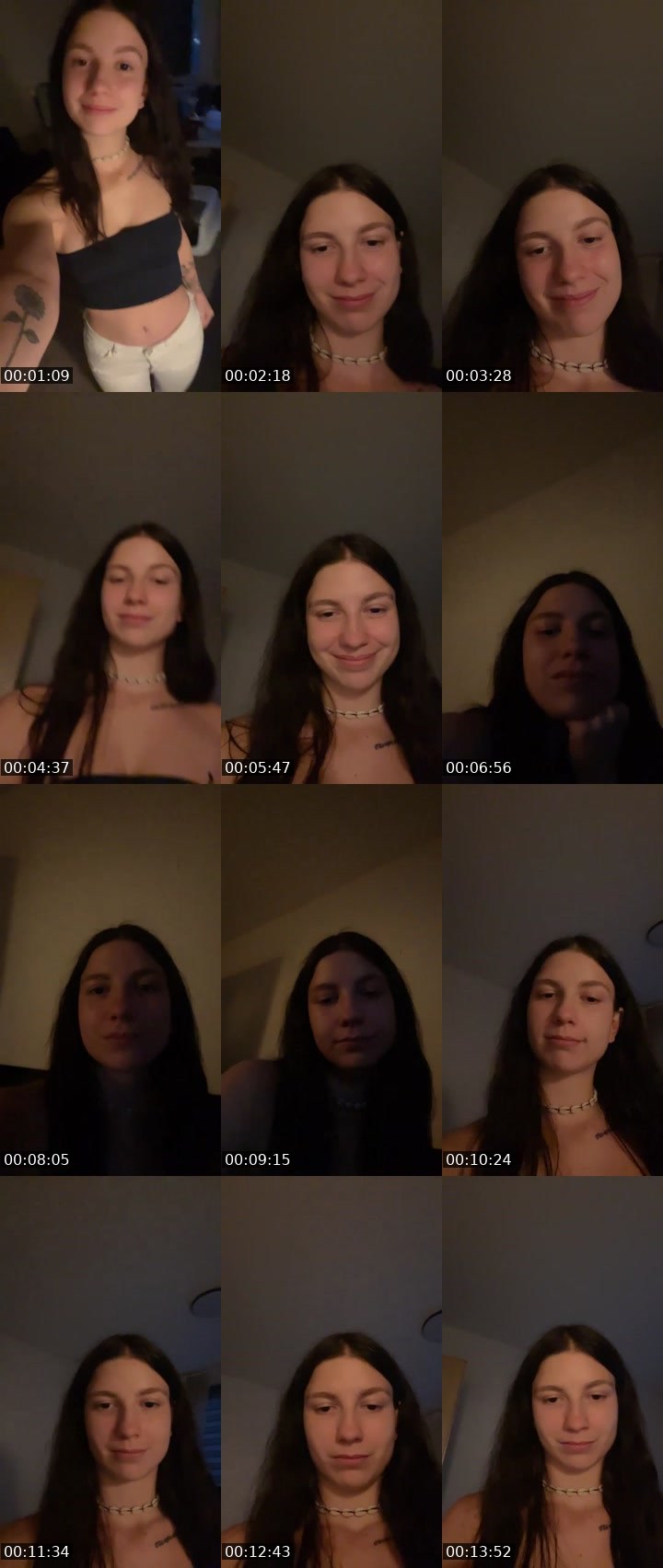 Contact-sheet preview of Ronie_lav's Liveme recording