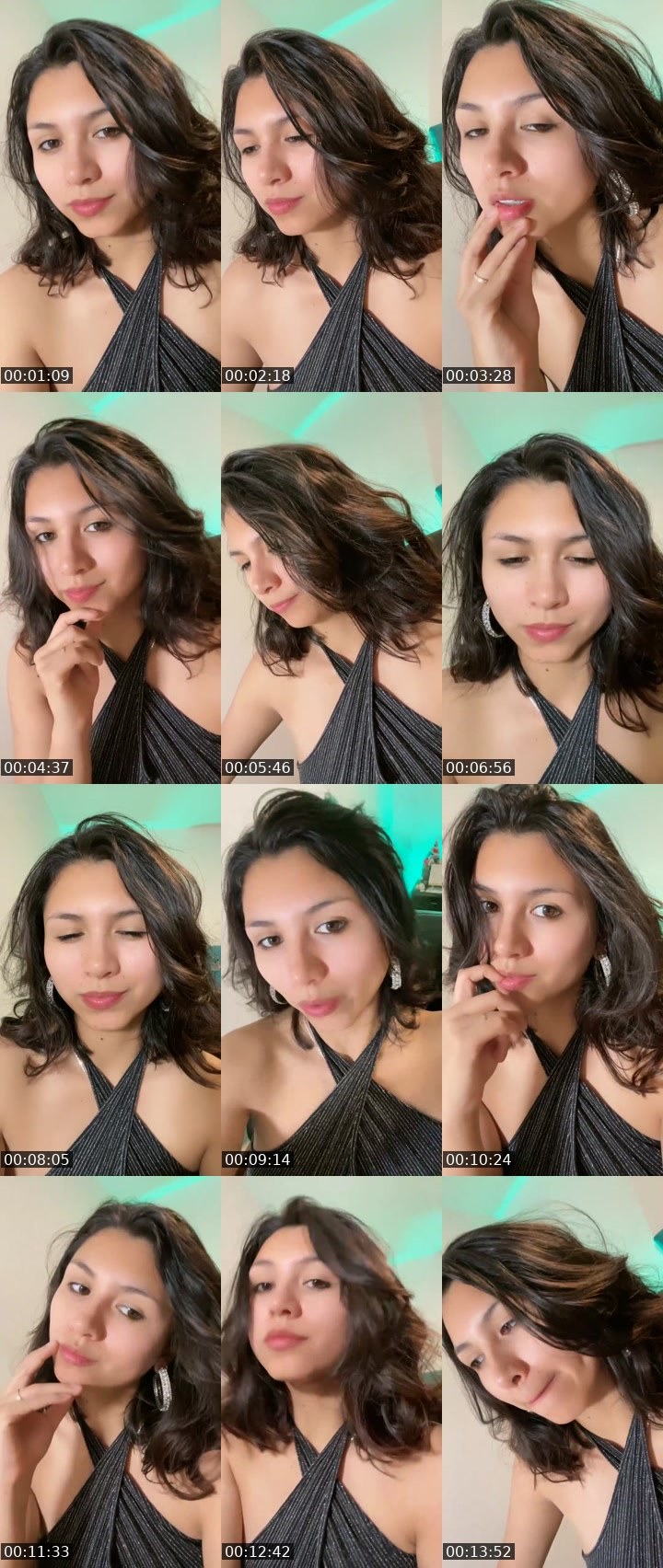 Contact-sheet preview of 🌐 Gigi 🧸✨'s Liveme recording
