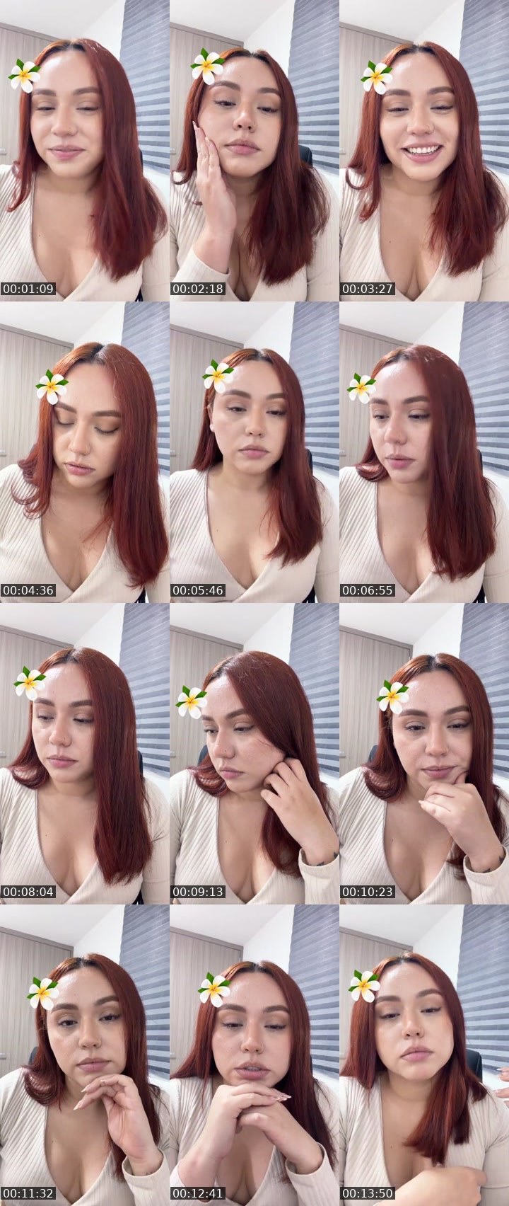 Contact-sheet preview of ItsLiaa_ ☁️'s Liveme recording
