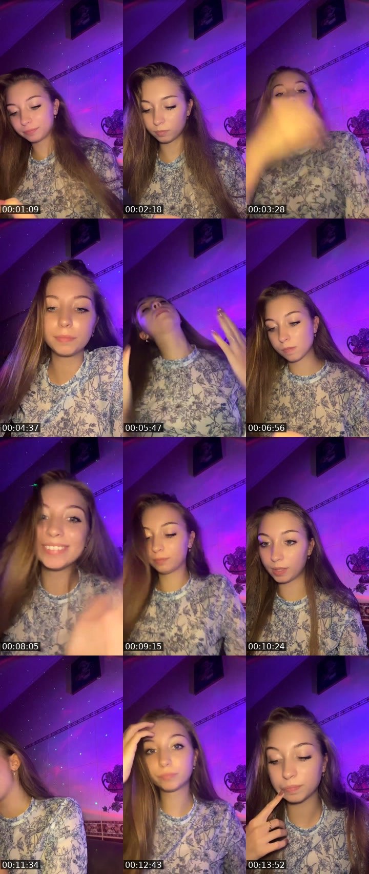 Contact-sheet preview of _🇧🇪Rapunzel🇺🇦's Liveme recording