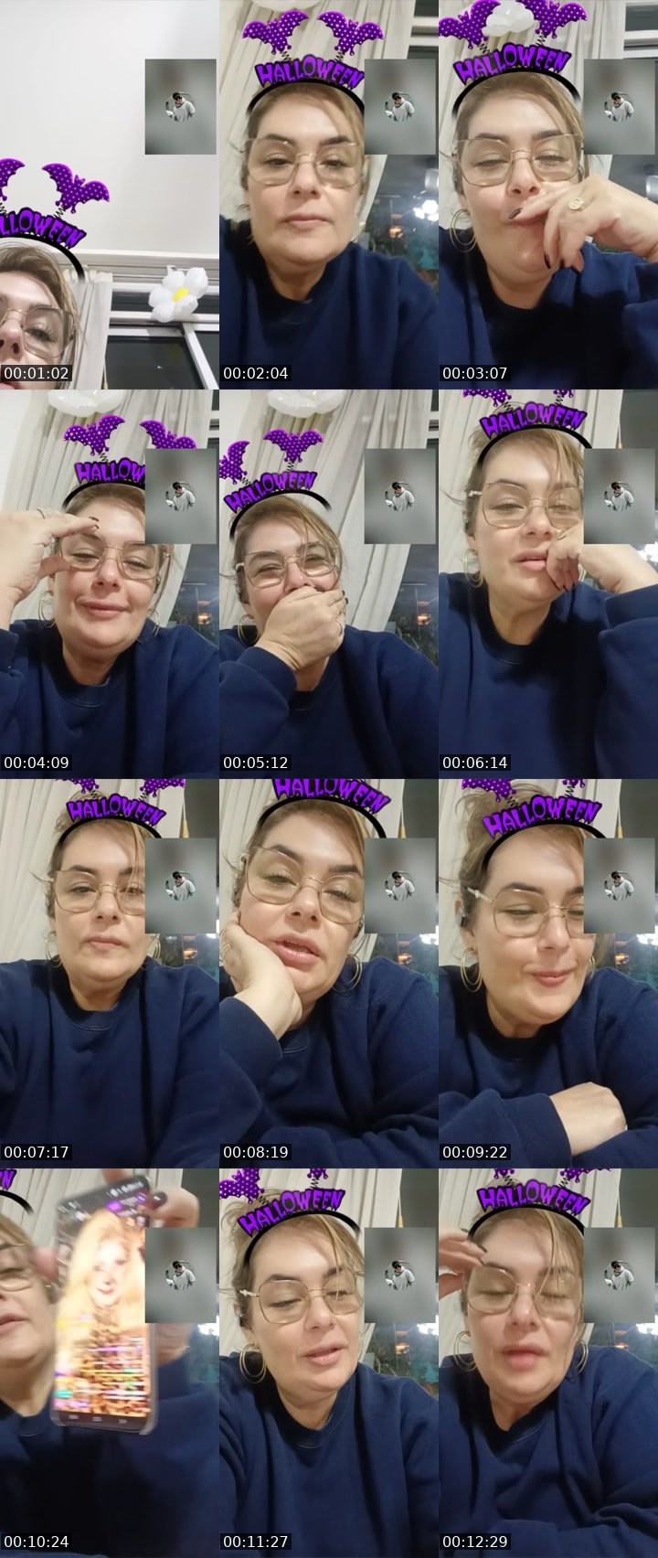 Contact-sheet preview of ➤Lihadima🌈🦁's Liveme recording