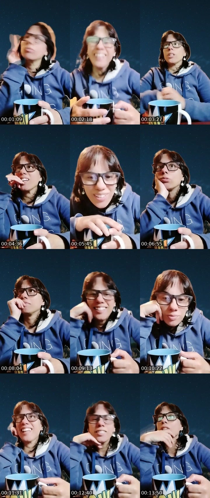 Contact-sheet preview of DigitalSpark's Liveme recording