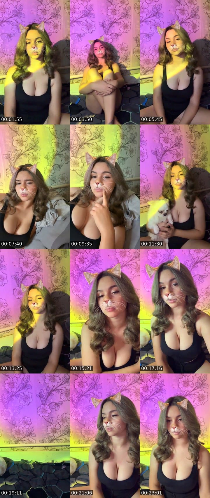 Contact-sheet preview of 🔮𝐘𝐨𝐮𝐫𝐥𝐞𝐫𝐫🤍's Liveme recording