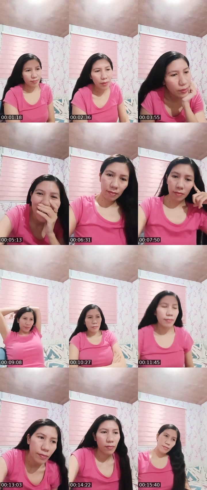Contact-sheet preview of 👼🏻ᴬᴬLyn (NP)'s Liveme recording