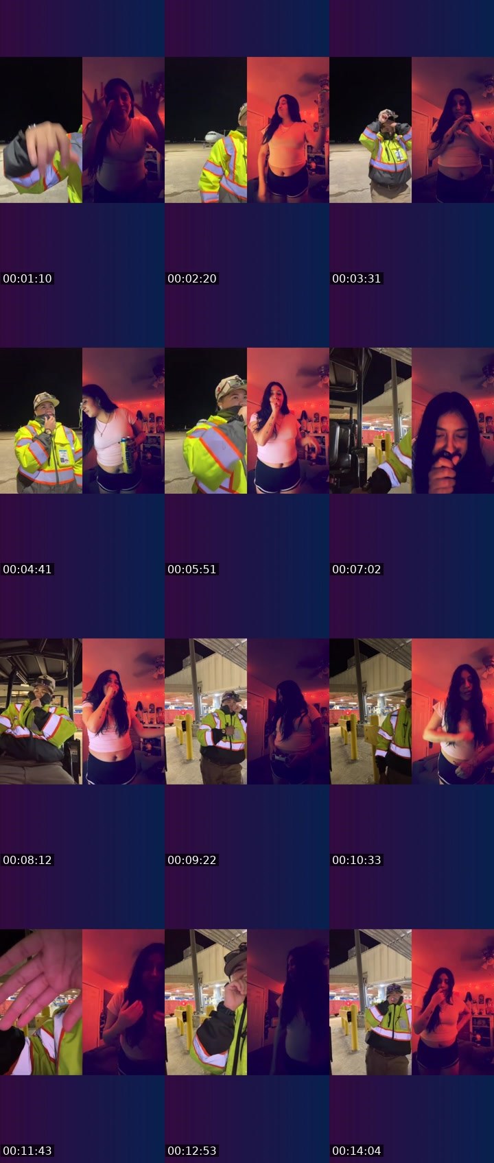 Contact-sheet preview of Sinner_671's Liveme recording