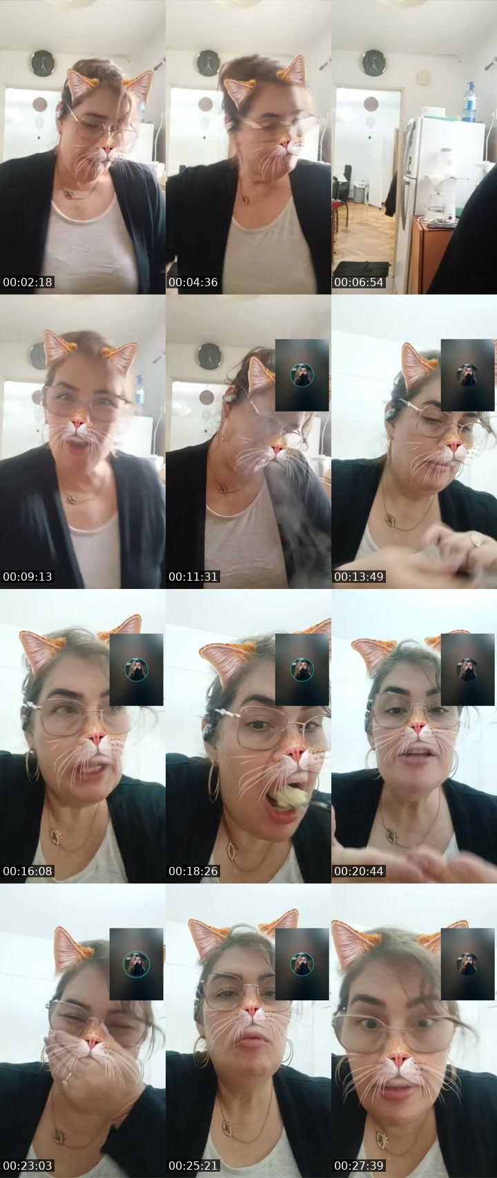 Contact-sheet preview of ➤Lihadima🌈🦁's Liveme recording