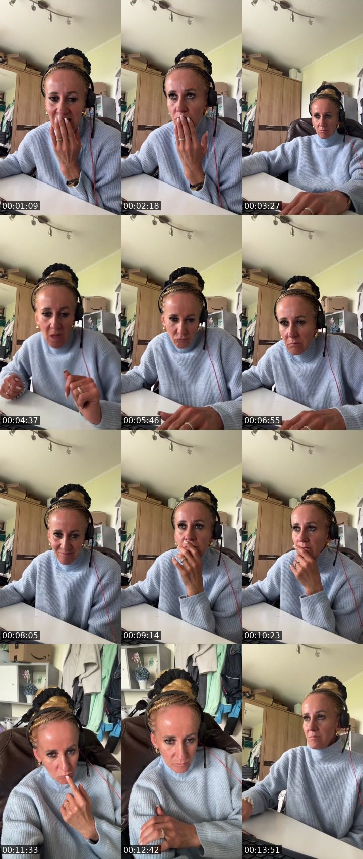 Contact-sheet preview of Soso2222's Liveme recording