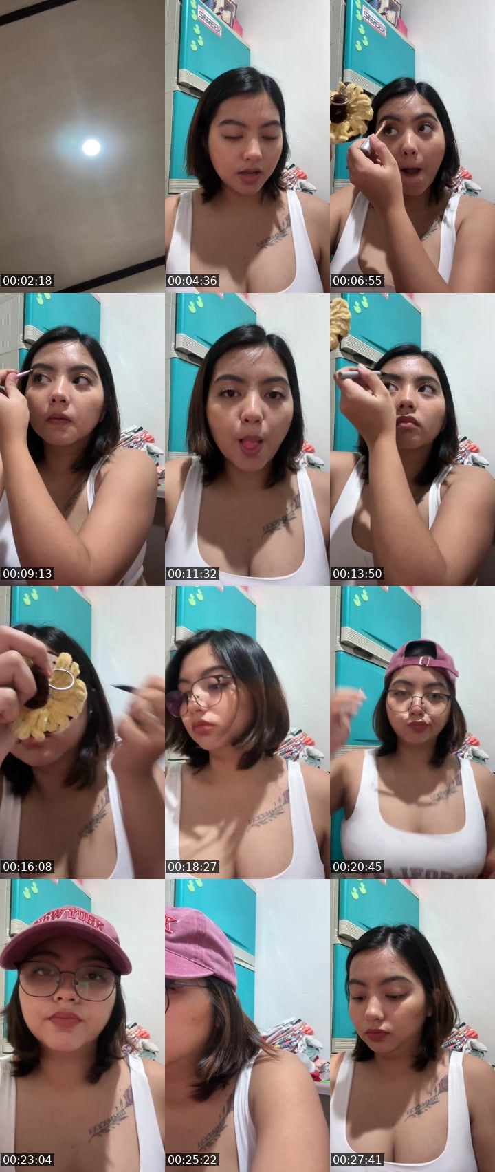 Contact-sheet preview of 👸🏻Cercy🫧's Liveme recording
