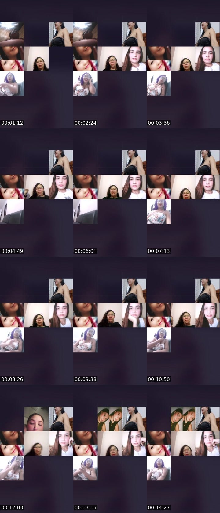 Contact-sheet preview of 🌈Ana🅱️ella Z's Liveme recording