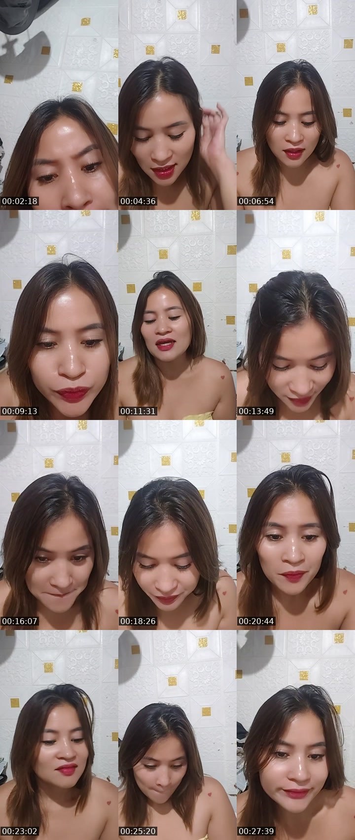Contact-sheet preview of 🫅Blair🌙's Liveme recording