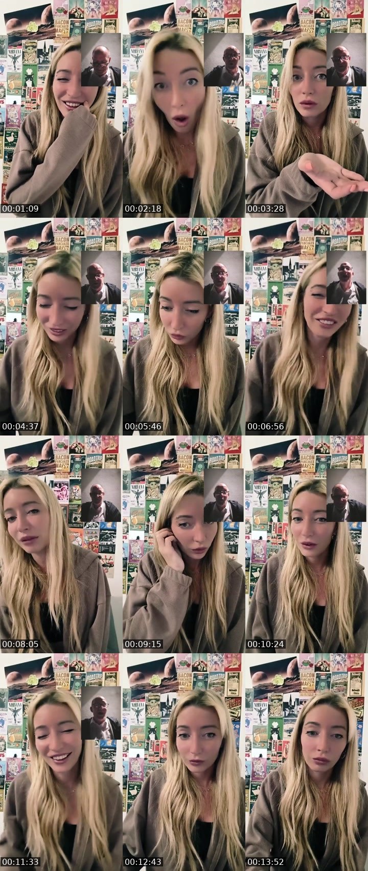 Contact-sheet preview of 😉Kate 🤍℄'s Liveme recording
