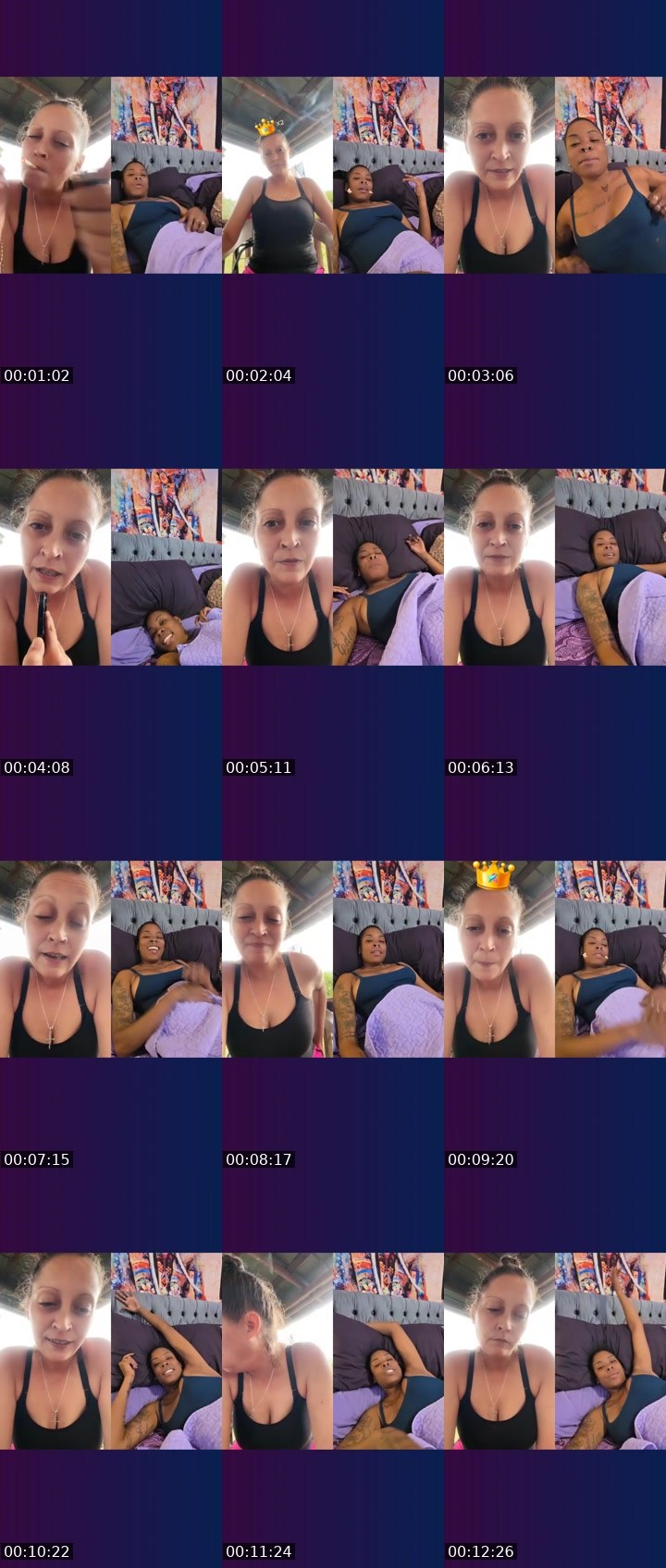 Contact-sheet preview of Rere🥀LilBit's Liveme recording