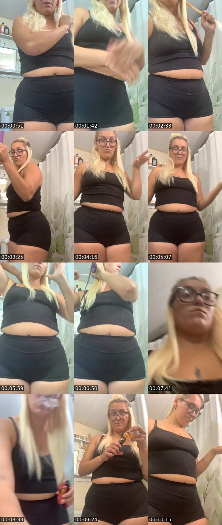 Contact-sheet preview of ~420~TexasBaby🧋?'s Liveme recording