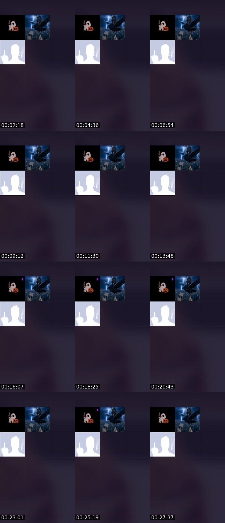 Contact-sheet preview of 東京 ♡'s Liveme recording