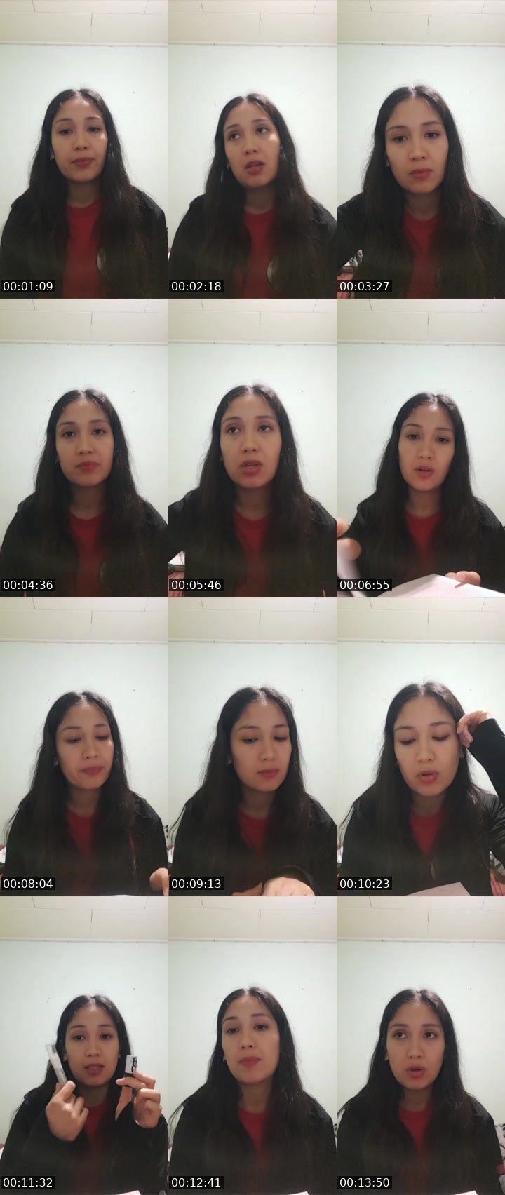 Contact-sheet preview of Nicole 🧿's Liveme recording