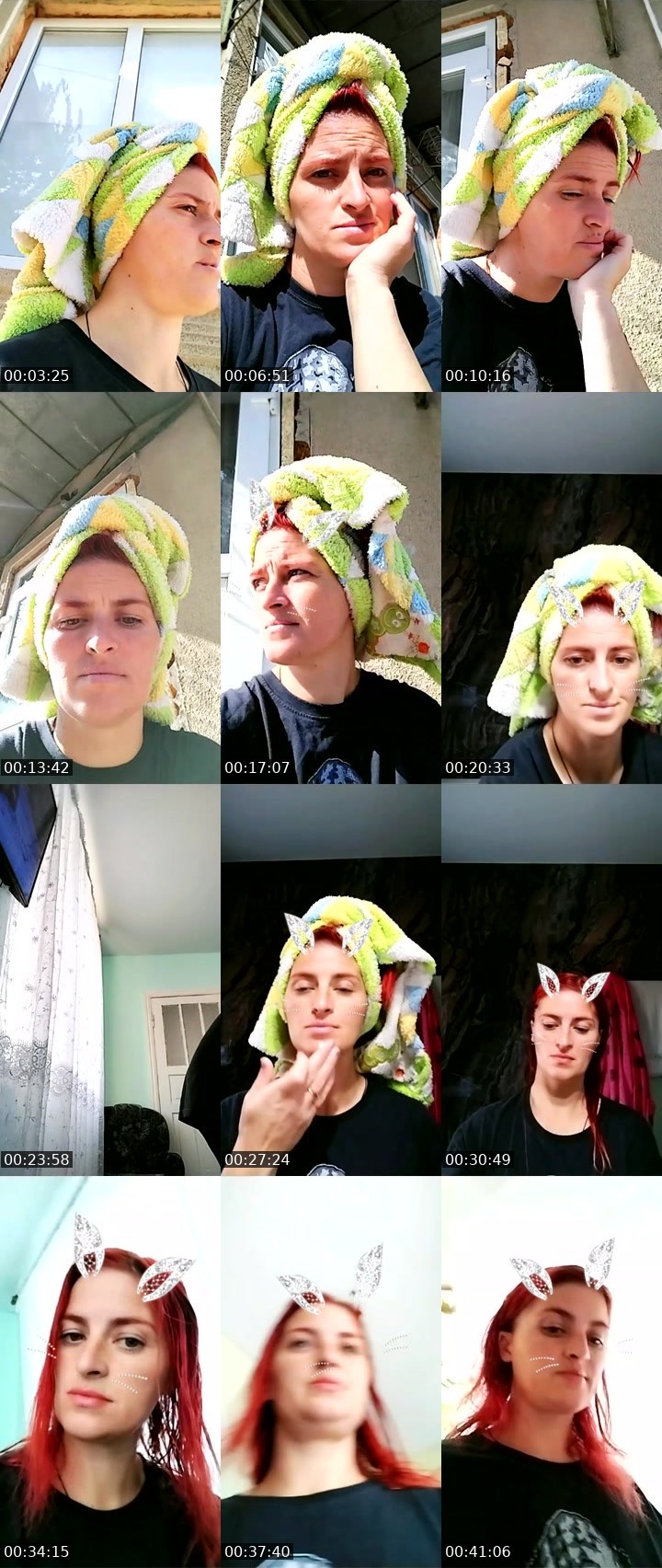 Contact-sheet preview of Melek❤️‍? Love's Liveme recording