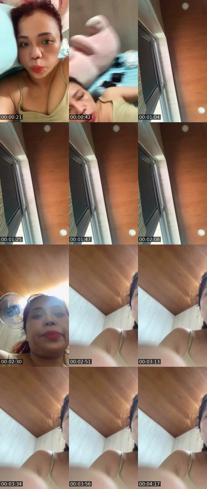 Contact-sheet preview of Kimkim🏃‍♀️🏃‍♀️'s Liveme recording