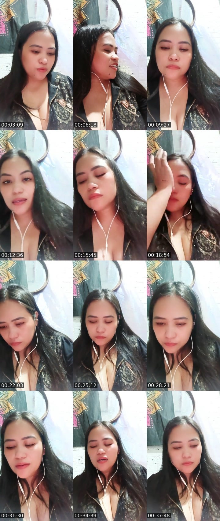 Contact-sheet preview of 🏄Louise🌐👏's Liveme recording