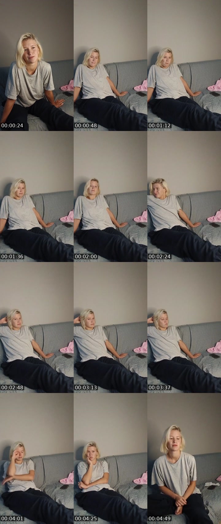 Contact-sheet preview of LunaVibe699's Liveme recording