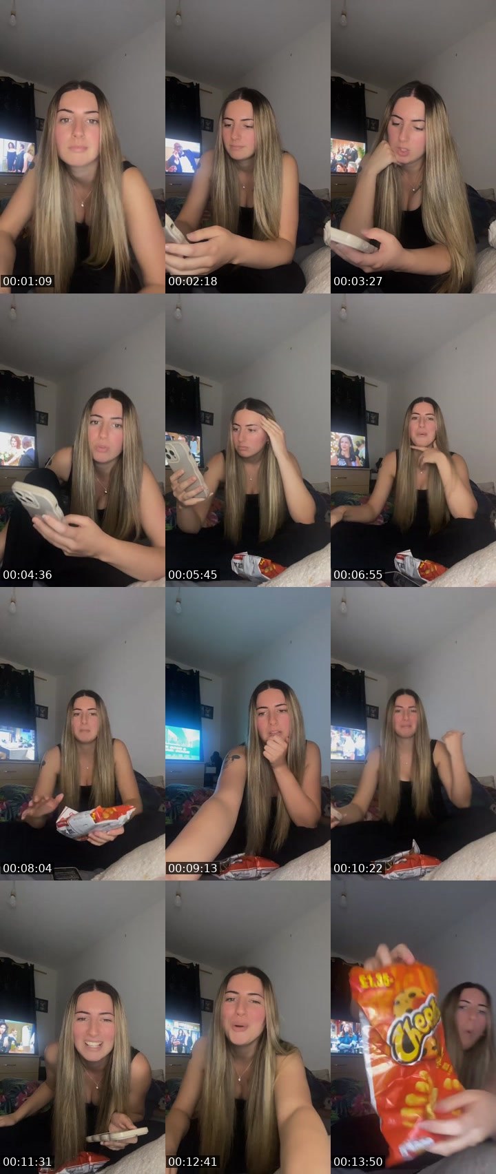 Contact-sheet preview of ˚♡ ⁱᵗˢ𝓙𝓪𝓭𝓮 シ's Liveme recording
