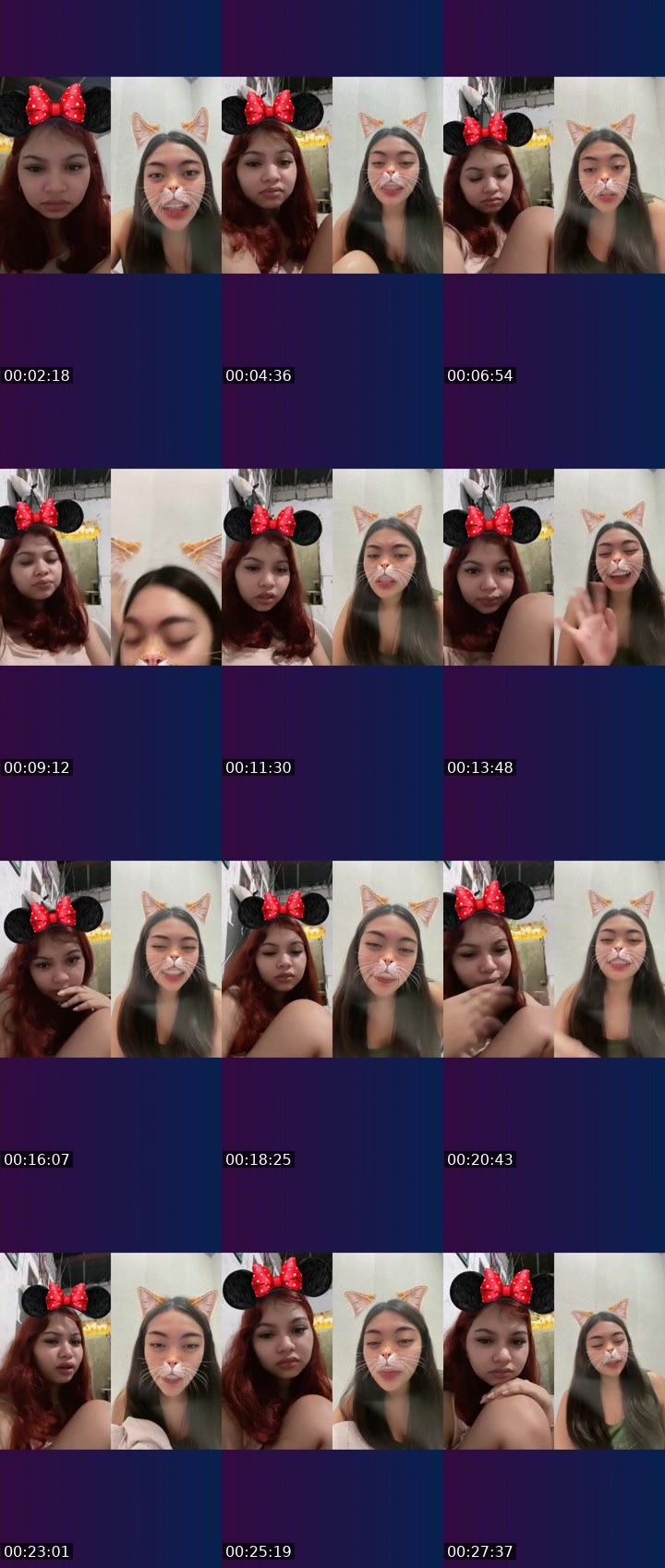 Contact-sheet preview of ♛ ₚₕ Rich✨🐦‍⬛'s Liveme recording