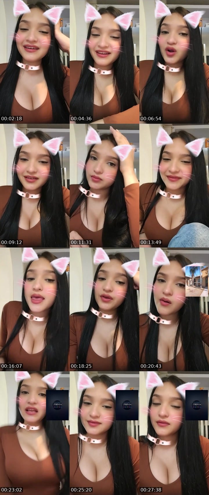 Contact-sheet preview of 18k🌸 ⃟Ambår's Liveme recording