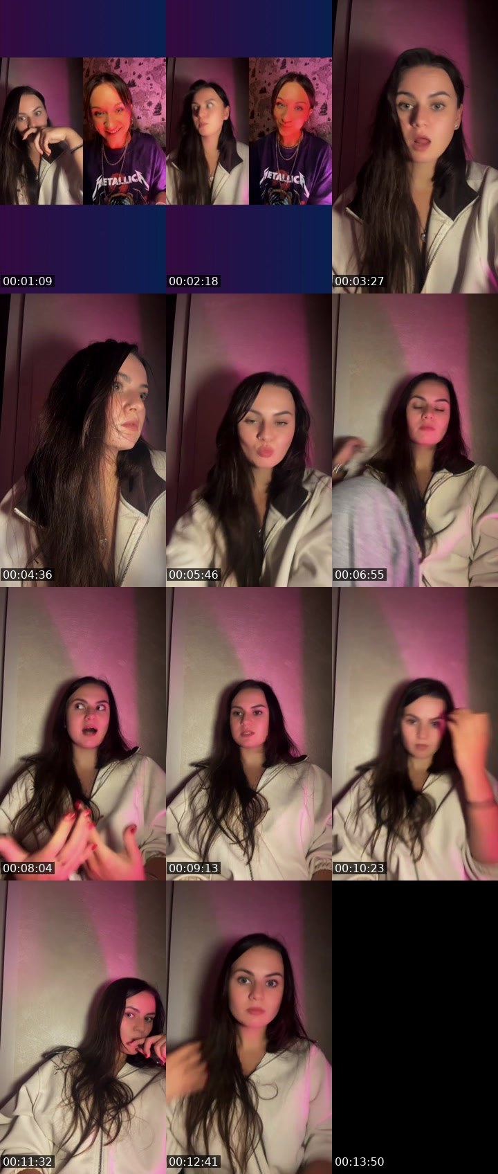 Contact-sheet preview of katie_belle 🌸's Liveme recording